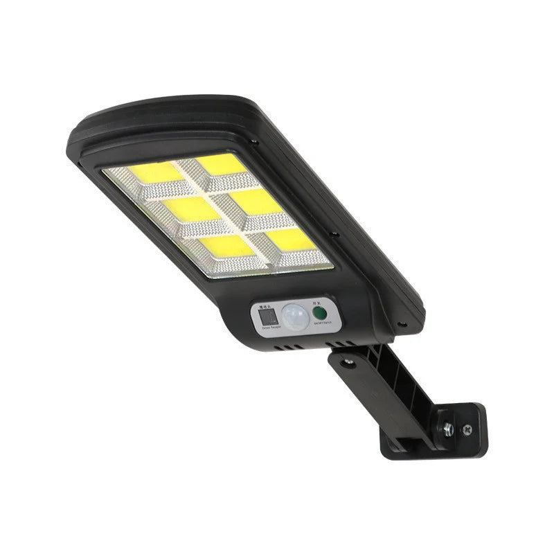 Luminária Led Refletor Led Solar De Parede Sensor De Presença