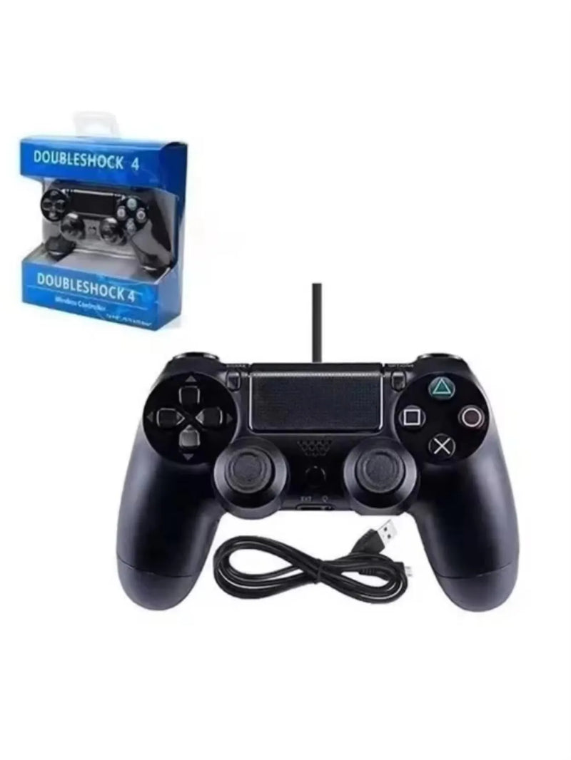 Controle sem fio bluetooth touchpad dual vibration motor controlador de jogo adequado para ps4 ps3 console pc