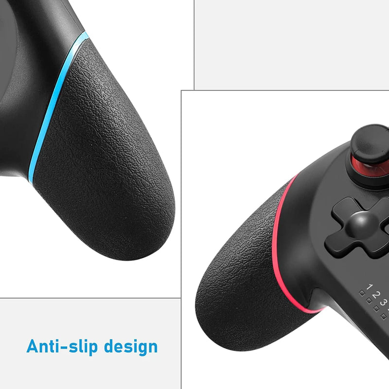 Controle sem fio Gamepad compatível com Nintendo Switch/NS Lite/NS Oled Console Controle para Android PC Joystick com 6 eixos